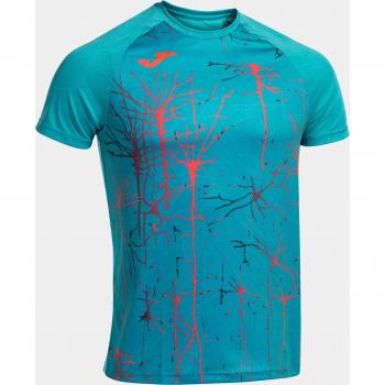 Joma Elite IX Men's Short Sleeve Turquoise T-Shirt