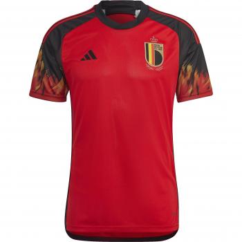 adidas Belgium Home Shirt 2022 - Red - Male - Size: XL (44-46 Chest)