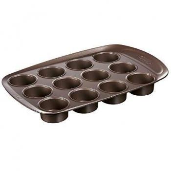 Pyrex Bandeja, Acero Inoxidable, 12 Magdalena