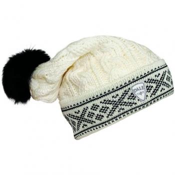 Dale of Norway - Gorra Kapp Flora, color blanco roto/negro, talla única, 40016
