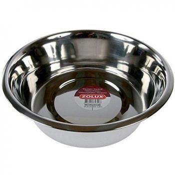 Tazón de Acero Inoxidable Antideslizante para Perros 4,1L Zolux