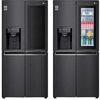 Frigorífico Americano LG GMX844MCBF Instaview Door-in-Door Negro 179cm Ancho 83cm Combi F