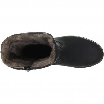 Panama Jack Fedro Igloo Men's Waterproof Leather Ankle Boots - Black