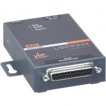 Servidor de Red Lantronix EDS1100 con 1 Puerto RJ-45 y Ethernet Rápido, Serie RS-232/422/485