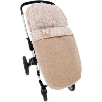 Saco silla o funda de paseo universal Rosy Fuentes - Saco para cochecito, diseño universal, tejido suave y acolchado, fácil de colocar y quitar, adecuado para diferentes modelos de sillas de paseo, ideal para mantener al bebé ab