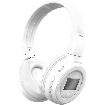 Auriculares Deportivos Inalámbricos Plegables Universales con Radio FM, Pantalla LED y Micrófono