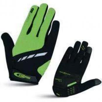GES Guantes Largos Comfort Line Verde-Negro - Talla: XL