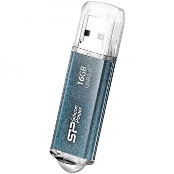 Silicon Power Marvel M01 16GB USB 3.0 Flash Drive - Icy Blue