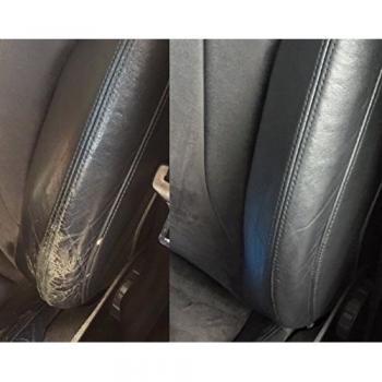 Kit reparación pintura spallina asiento Audi piel vehículos color negro código GD Schwarz Black Soul 35 ml