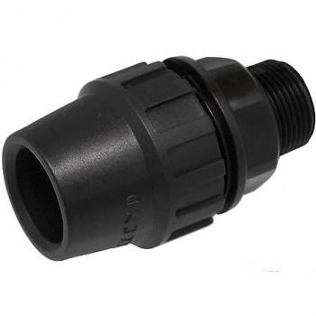 Terminal Aqua Control Rosca Macho 32mm (1 Pulgada) - Adaptador Polietileno