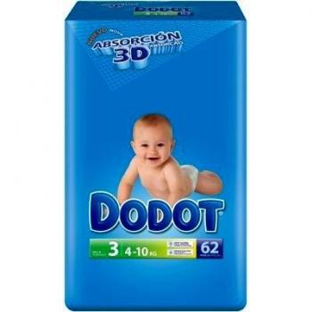 Dodot - Pañales Dodot T3 176 uds + Toallitas 144 uds
