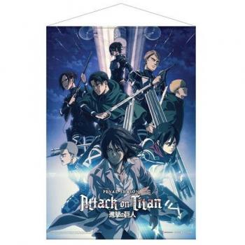 Poster Tela Enrollable Attack on Titan Part 1 Key Visual, 50 x 70 cm