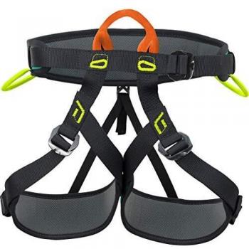Climbing Technology Explorer Arnés, Unisex Adulto, Verde Negro Amarillo, Talla única
