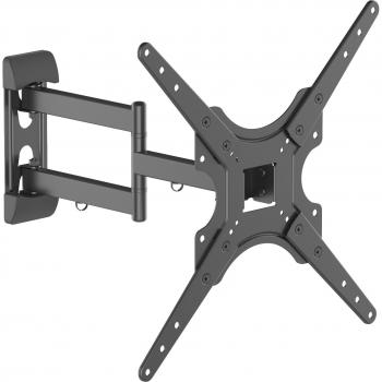 Soporte de pared para TV La Vague WM-ST3-55, compatible con pantallas de 25 a 55, máximo 25Kg, color negro