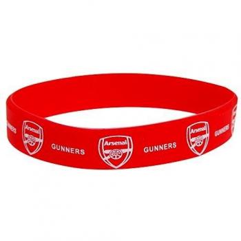 Arsenal FC oficial goma solo fútbol cresta pulsera