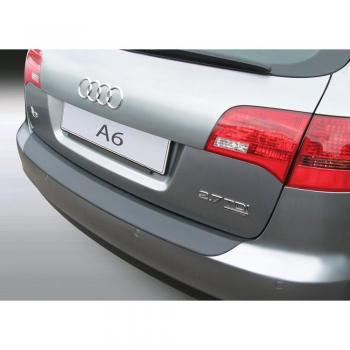 RGM Protector del Parachoques Trasero ABS Compatible con Audi A6 Avant 2004-2011 excl. S6/RS6 Negro