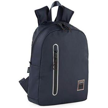 Lois - Mochila Casual Deporte Juvenil Multifuncional Ligera y Resistente con Compartimento Ordenador Portatil Uso Diario Instituto Universidad y Viajes 309237, Color Marino