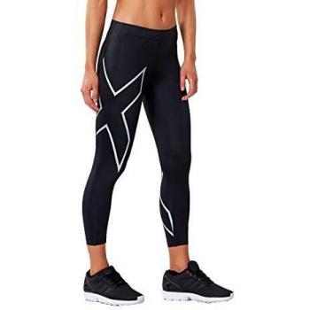 2XU WA4173b Pantalón Compresivo, Mujer, Plateado, S