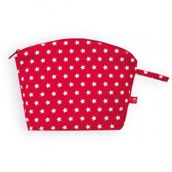 La Fraise Rouge 4251005699898 Jack - Neceser, diseño de estrellas, color rojo y blanco