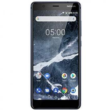 Nokia 5.1 14 cm (5.5) 2 GB 16 GB SIM Doble 4G Azul 2970 mAh; Smartphone (14 cm (5.5), 2 GB, 16 GB, 16 MP, Android 8.0, Azul)