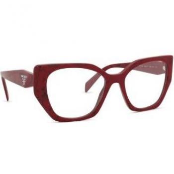 Prada PR 18WV Women's Eyeglasses Red Size 54 - Blue Light Block Available