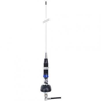 Antena CB President Hawaii II, 79cm, 26-28 MHz, +3 dBi, con soporte fijo