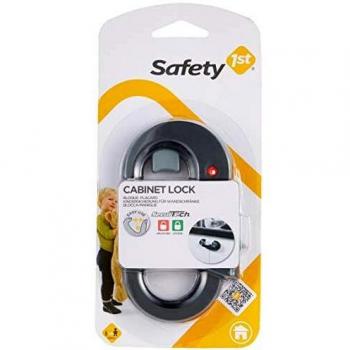 Safety 1st Cierre de seguridad para armarios, color gris