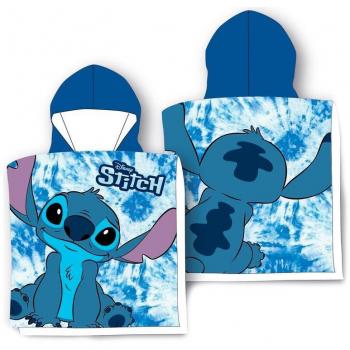 Poncho Toalla Stitch Algodón - Disney