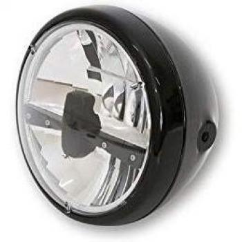 Faro Principal LED HIGHSIDER Reno Tipo 3, 7 pulgadas, color negro