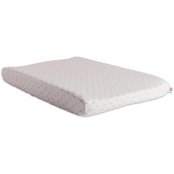 Baby Bites ORIGINAL - Funda cambiador BLANCA estampado PATITAS - 100% Algodón orgánico