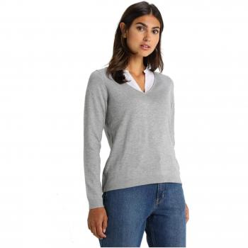 Naf Naf - Jersey MIBATO Mujer Color: 0459 Gris Chine Talla: Size L
