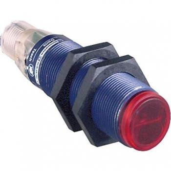 Schneider Electric XUB5APANM12 Sensor Fotoelétrico, Xub, Difuso, Sn 0,6M, 12-24 Vcc, M12