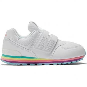Zapatillas New Balance 574 Core Hook & Loop Blanco Infantil