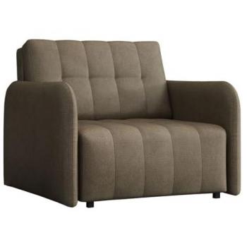 Sillón sofá cama Columbus 176 con función de dormir y caja, tapizado en varios colores, dimensiones 95 x 85 x 98 cm, patas de madera