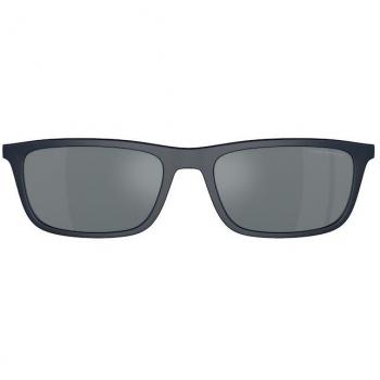 Emporio Armani EA4160C Clip-On Only 50886G Men's Sunglasses Black Size 55