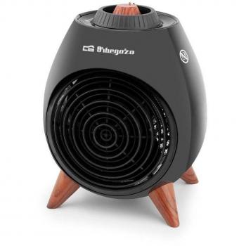 Calefactor Orbegozo FH5237, 2000W, Puro Diseño, Negro