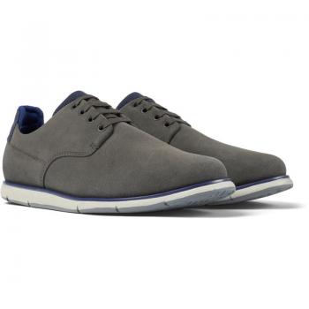 CAMPER Smith Casual Shoes for Men - Grey, Size 39, Cotton Fabric