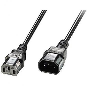 Cable de extensión de 5 metros C14 a C13 con acoplador hembra C14 y macho C13