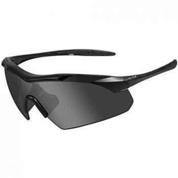 Wiley X Vapor 2.5 Polarized Safety Sunglasses with 3 Lens Options
