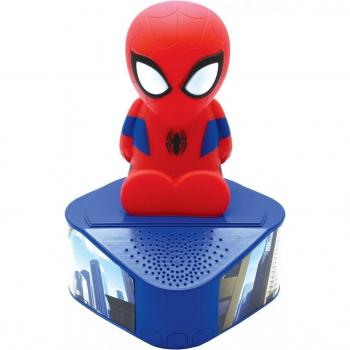 LEXIBOOK - Altavoz Bluetooth con figura luminosa de Spider-man