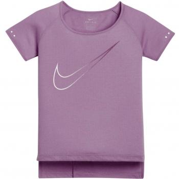 Nike G NK Brthe City SS Camiseta, Niñas, Morado