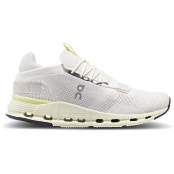On Cloudnova Men's Lifestyle Sneakers - Undyed White/Seedling