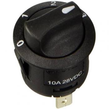 Lampa 45566 - Interruptor de rotación de 4 Posiciones, 12/24 V, 20 A