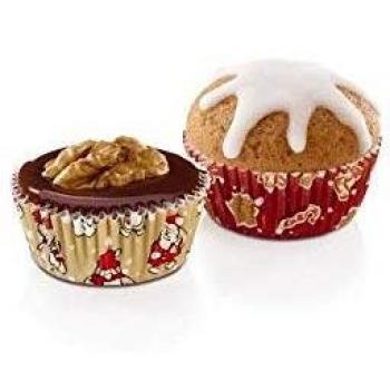 Papilotis DELICIA Navidad 6 cm, 60 unidades