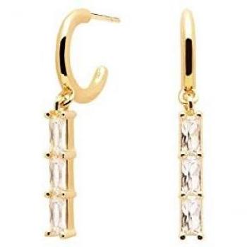 PENDIENTES PDPAOLA AR01-120-U PLATA CHAPADOS