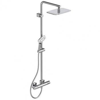 IDEAL STANDARD A6986AA CERATHERM 100 NEW Columna de ducha con mezclador termostático externo - Cromado