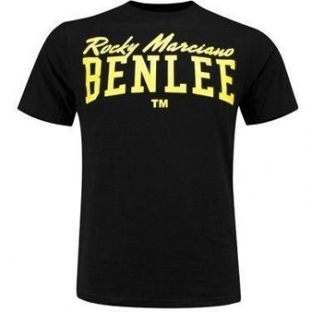 Benlee Classic Fit Short Sleeve Logo T-Shirt - Black/Yellow - M