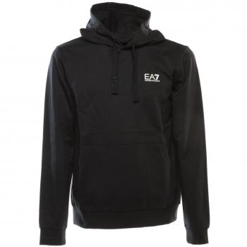 Emporio Armani EA7 Men's Regular Fit Cotton Hoodie - Dark Blue