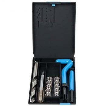 KS Tools 150.6100 Juego de reparación de roscas de Nirosta M12x1x17 mm, 14 pzs