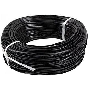 Cable TELEFONO LANBERG Plano 4 Hilos 100M Negro